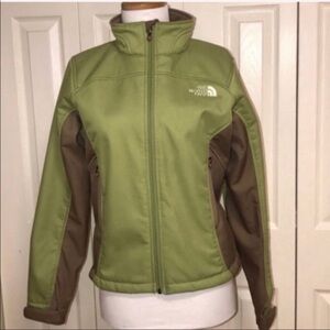 The‎ North Face Bionic Apex Jacket, Green & Tan, Sm